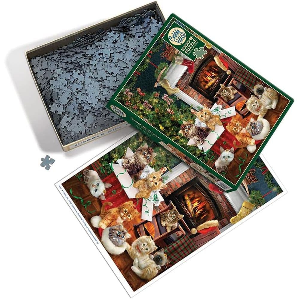 Christmas Kittens 1000 Piece Puzzle Second Alternate Image
