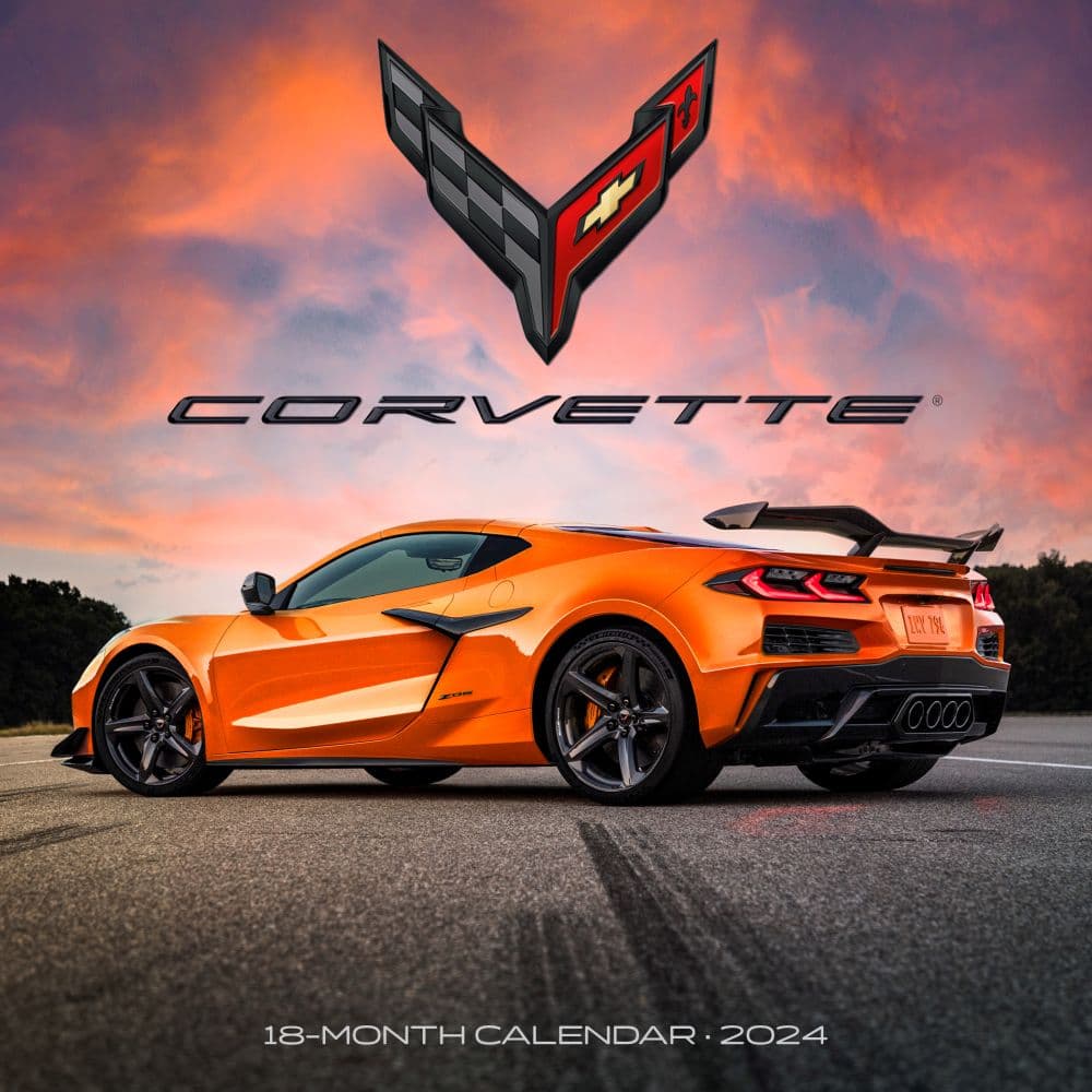Corvette 2024 Mini Wall Calendar Main Image width=&quot;1000&quot; height=&quot;1000&quot;