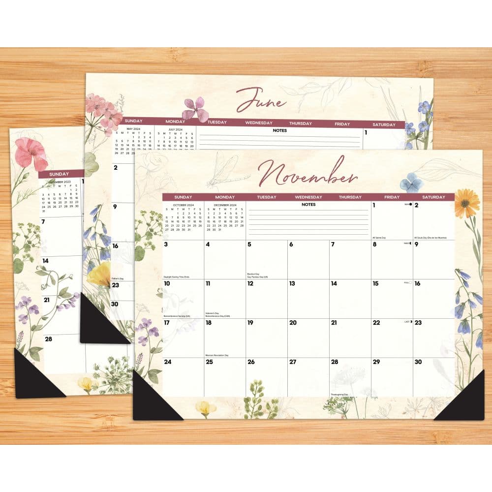 Botanical 22x17 Large Desk Pad