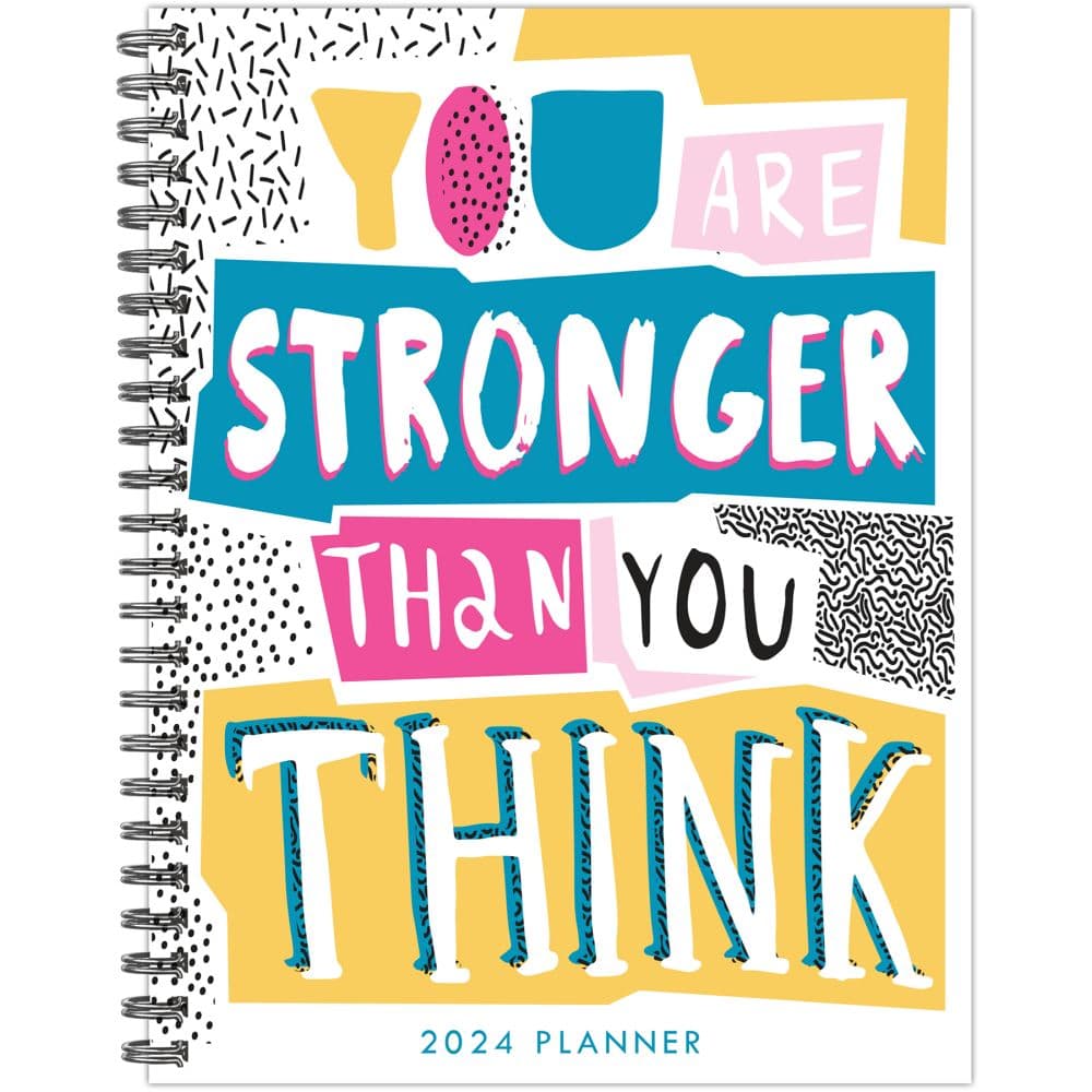 Stronger Than You Think 2024 Planner Main Image width=&quot;1000&quot; height=&quot;1000&quot;