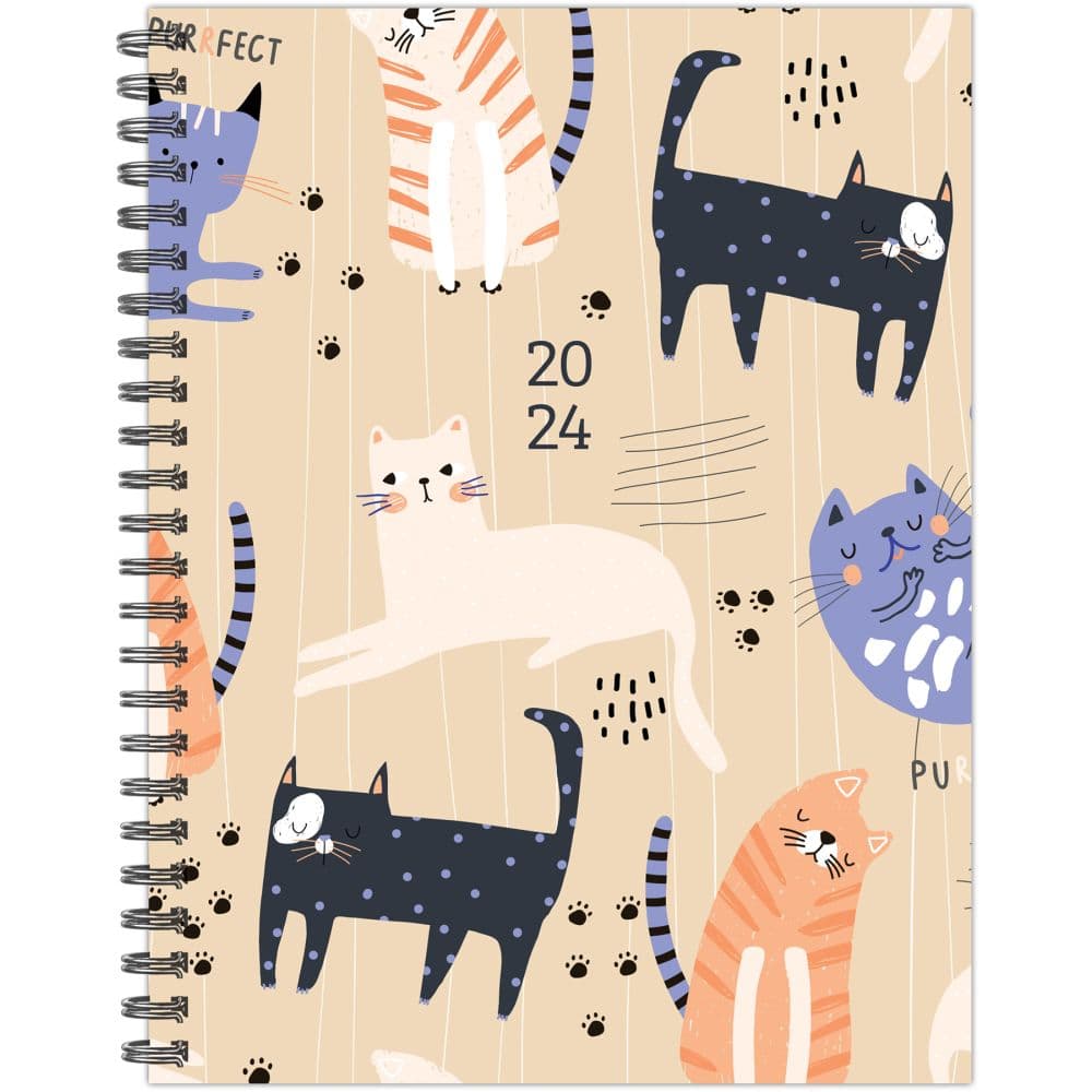 Purrfect Weekly 2024 Planner Main Image width=&quot;1000&quot; height=&quot;1000&quot;
