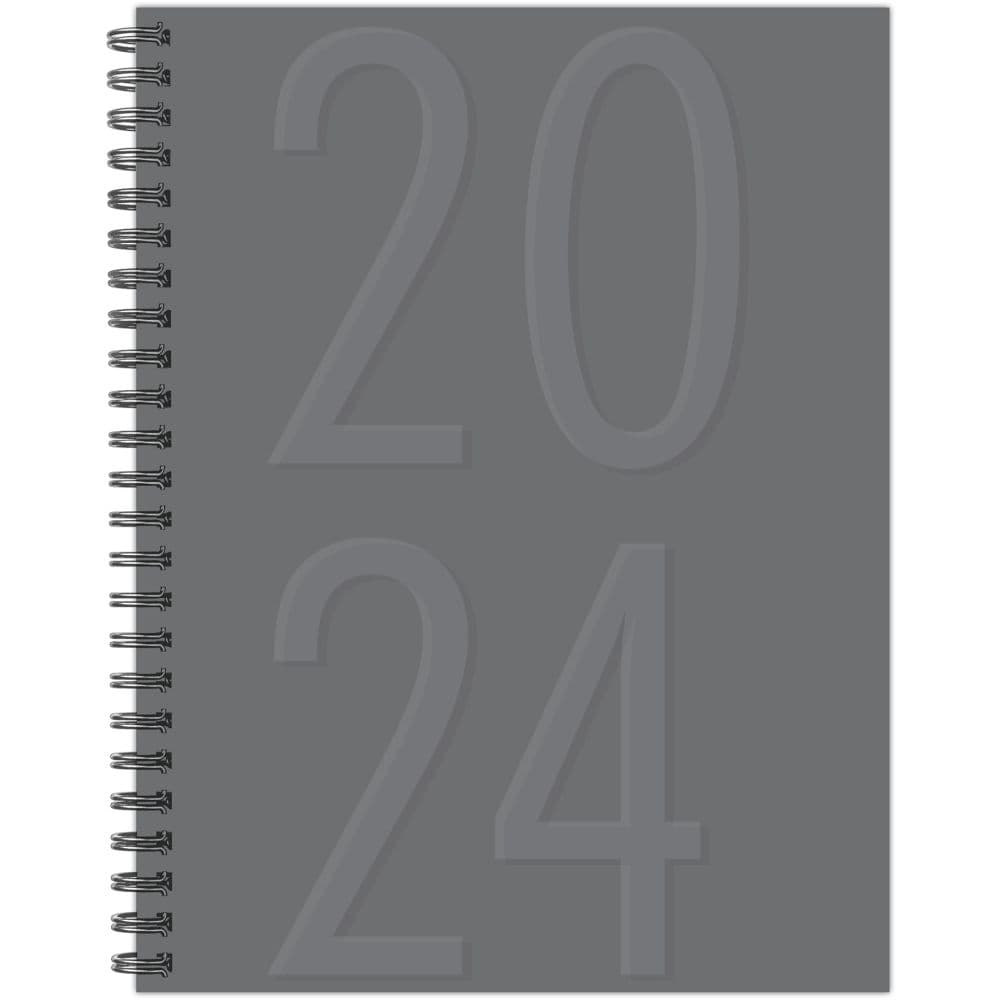 Charcoal Weekly 2024 Planner Main Image width=&quot;1000&quot; height=&quot;1000&quot;