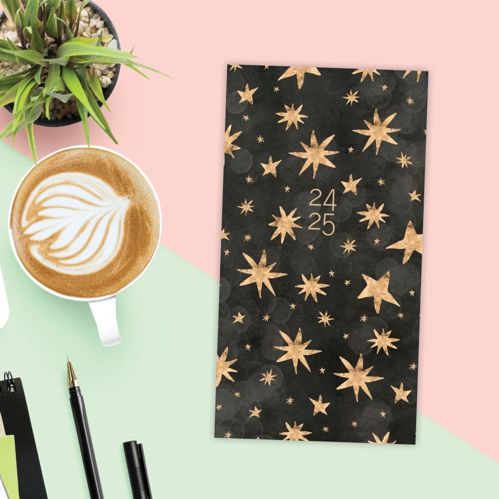 Starry Night 2 Year 2024 Pocket Planner Flat Lay Image width=&quot;1000&quot; height=&quot;1000&quot;