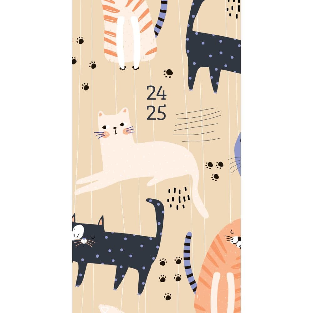 Purrfect 2 Year 2024 Pocket Planner Main Image width=&quot;1000&quot; height=&quot;1000&quot;