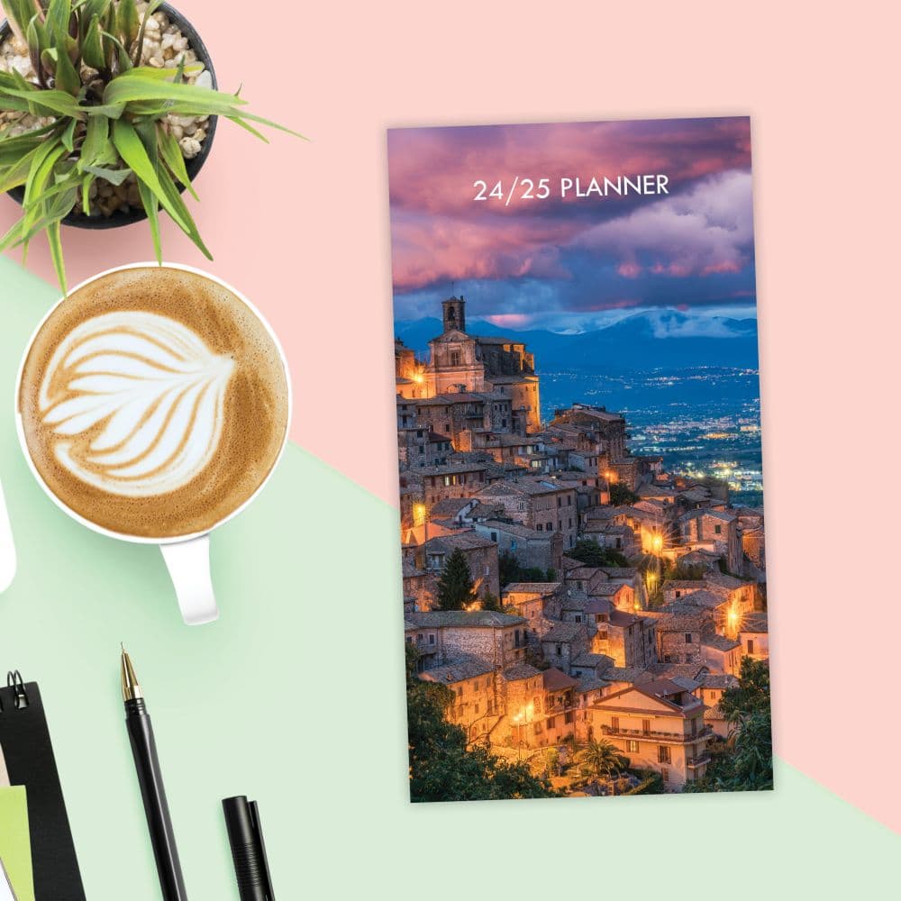 Italy 2 Year 2024 Pocket Planner Flat Lay Image width=&quot;1000&quot; height=&quot;1000&quot;