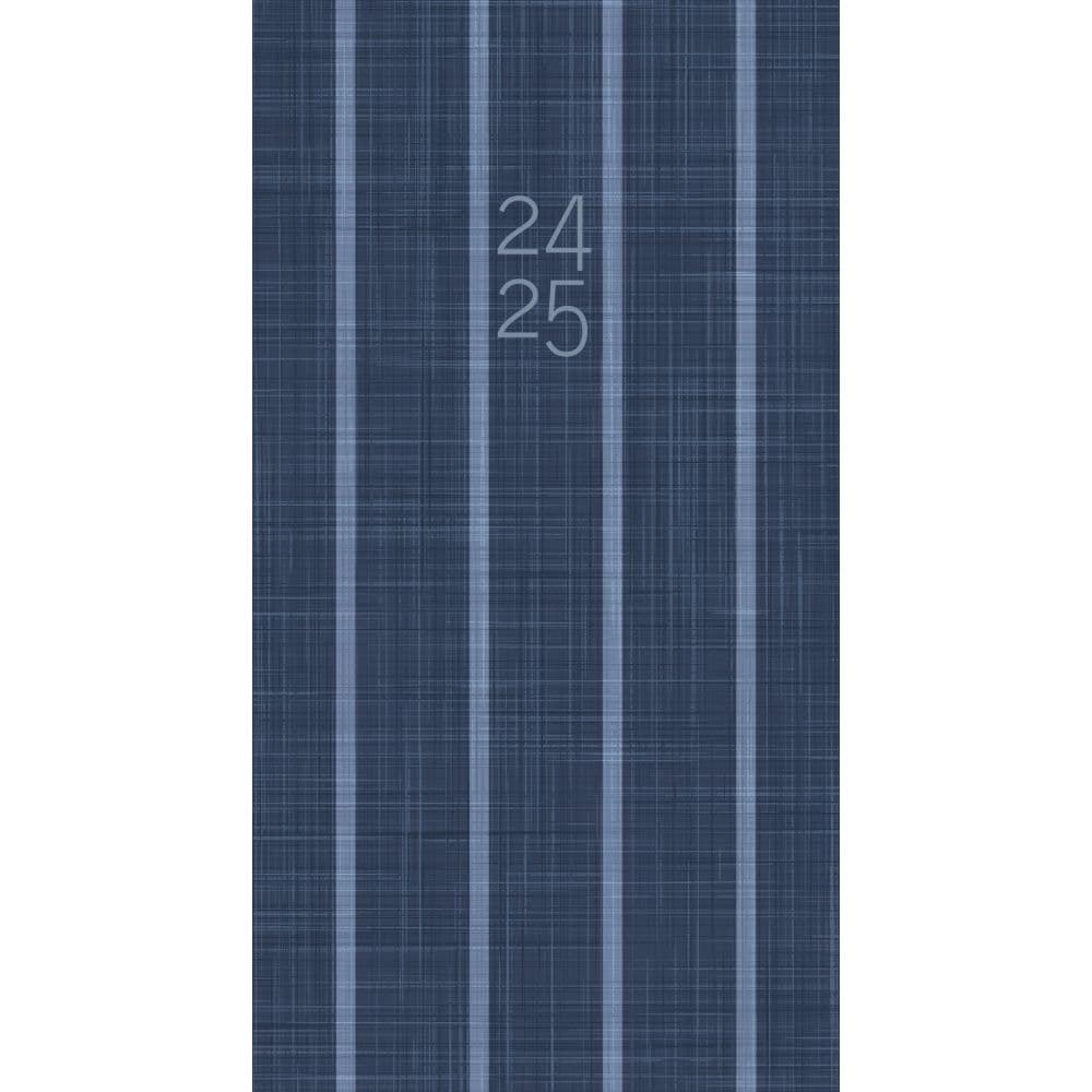 Denim Stripe 2 Year 2024 Pocket Planner Main Image width=&quot;1000&quot; height=&quot;1000&quot;