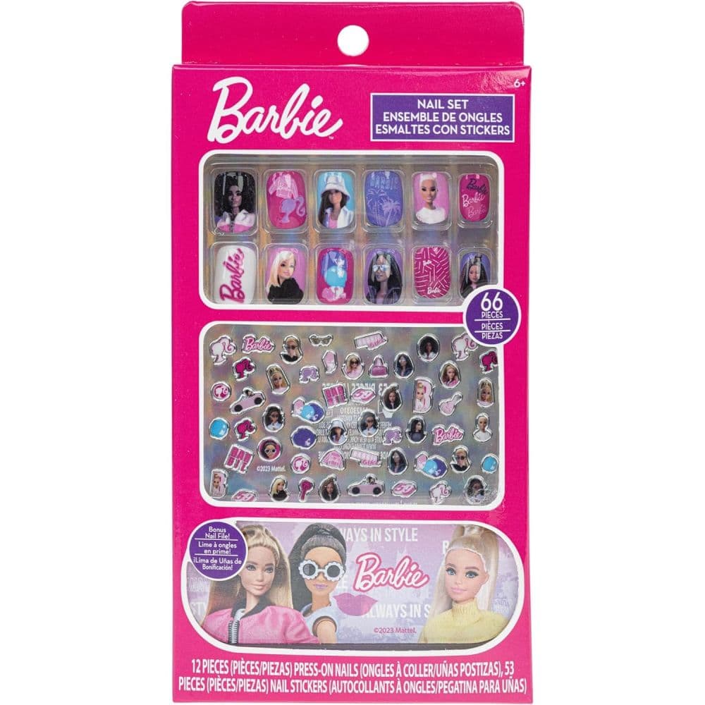 image Barbie Nail Art Set in Box Main Product Image