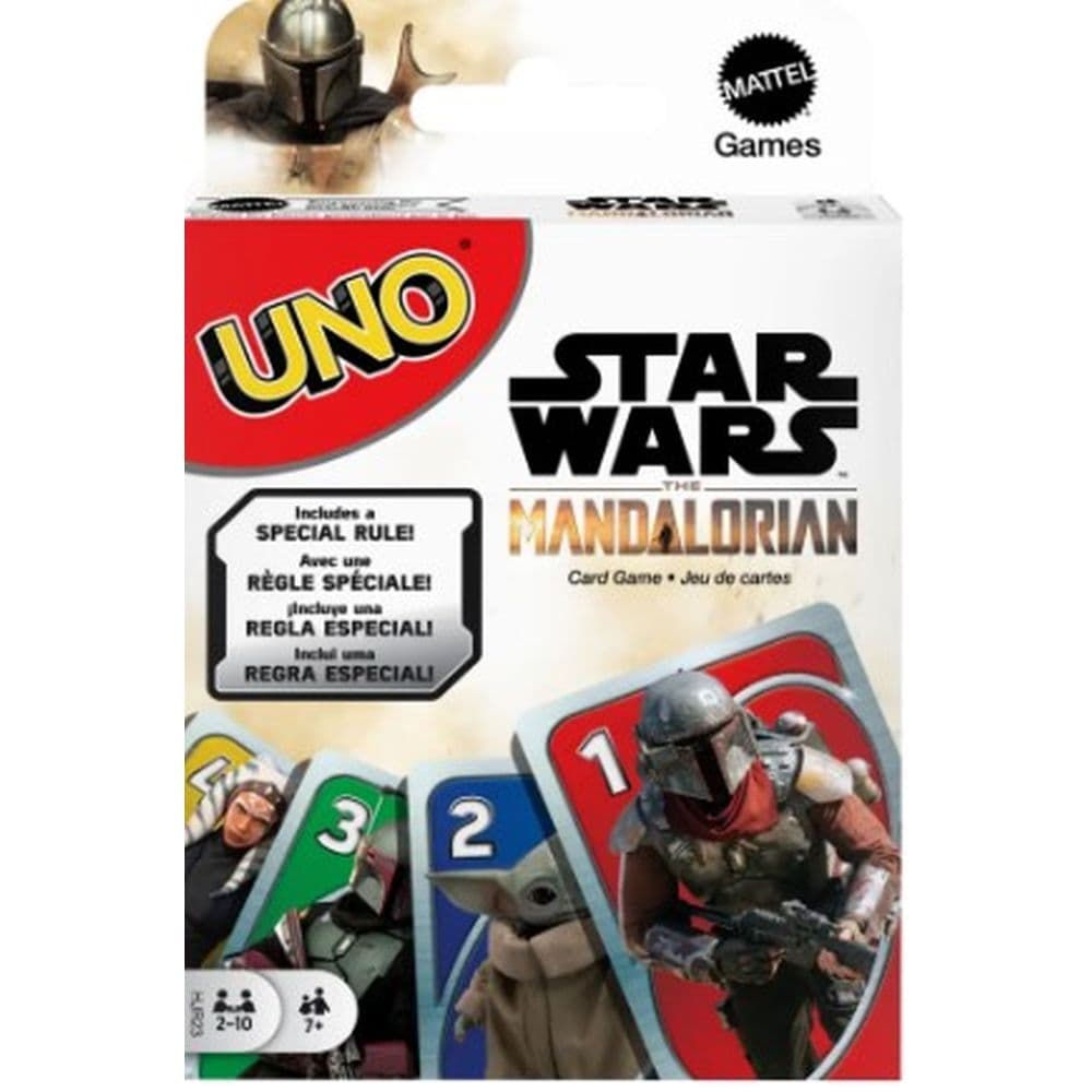 image Uno Mandalorian Card Game Main Image