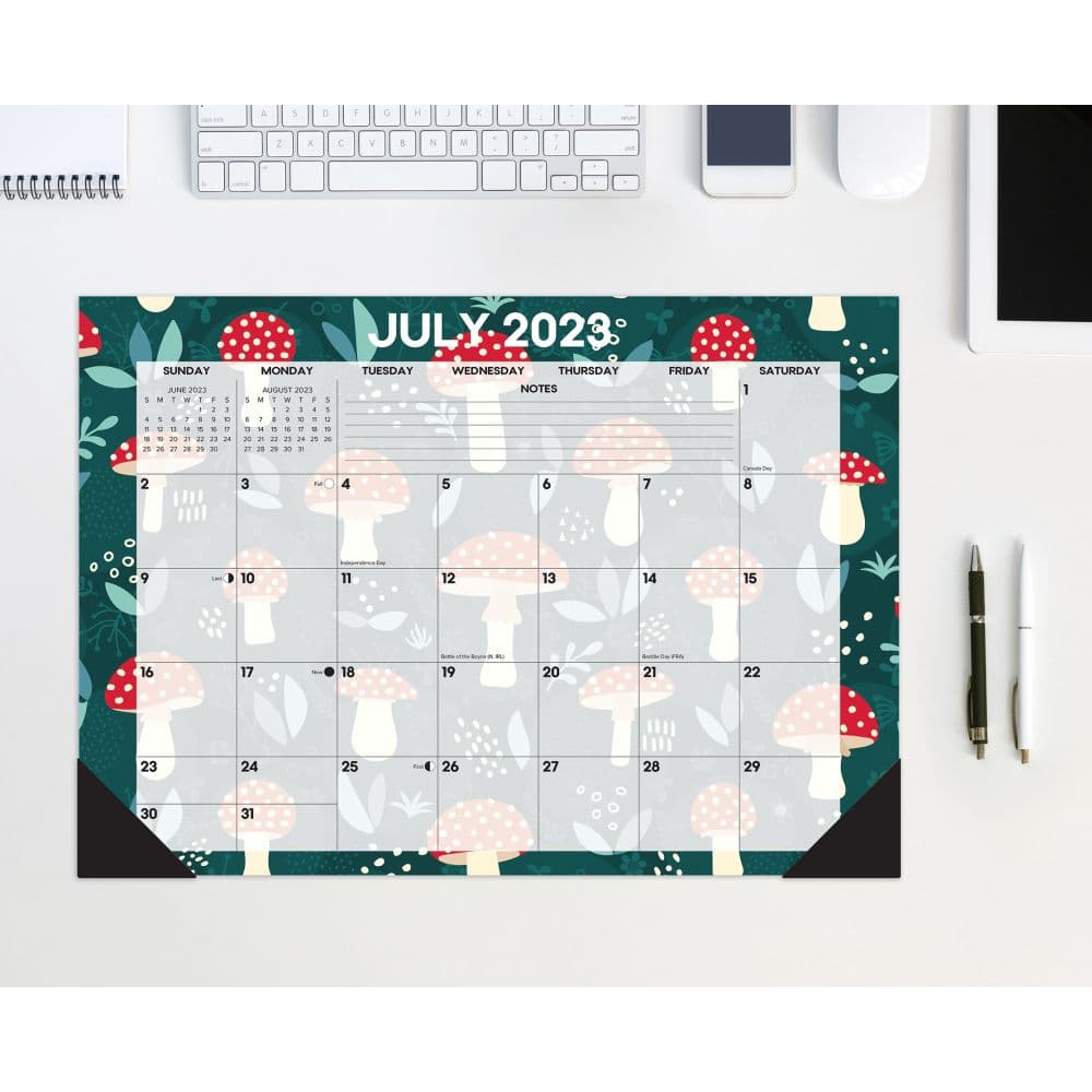 Mad for Mushrooms 2024 Desk Pad Main Image width=&quot;1000&quot; height=&quot;1000&quot;
