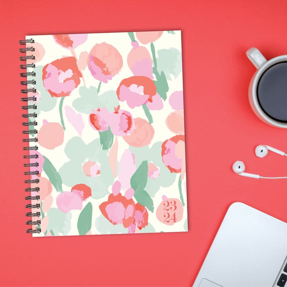 Painted Blossoms 2024 Weekly Planner Wall Example width=&quot;1000&quot; height=&quot;1000&quot;