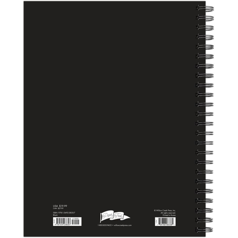 Black Office 2024 Weekly Planner Back of Calendar width=&quot;1000&quot; height=&quot;1000&quot;
