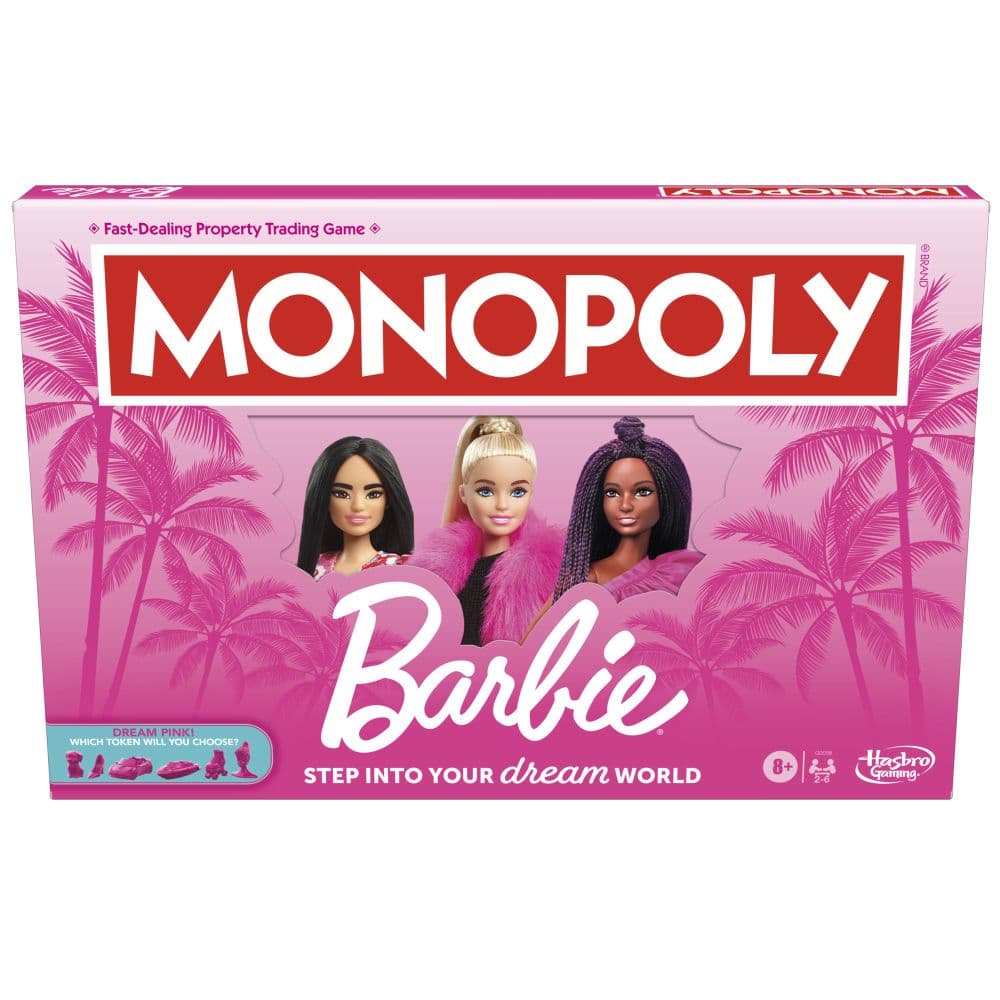 image Monopoly Barbie Board Game Main Image