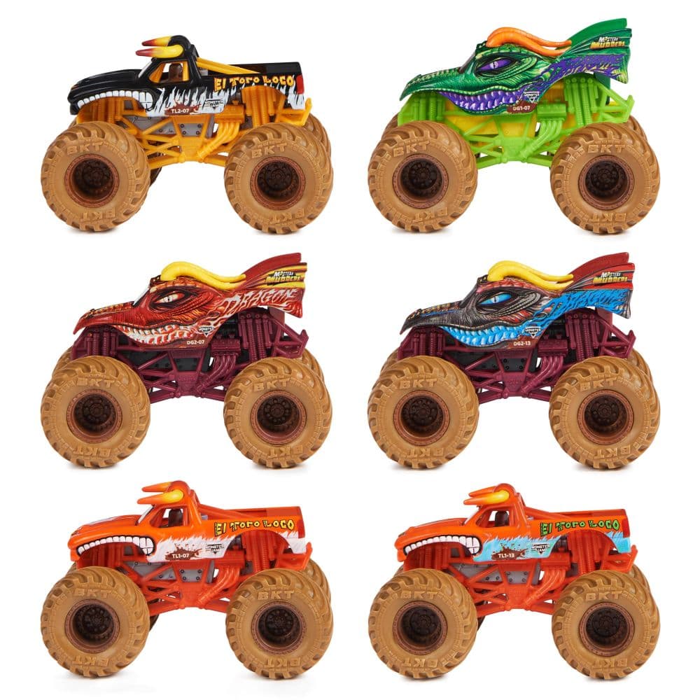 image Monster Jam Mystery Mudders Truck Set Main Image