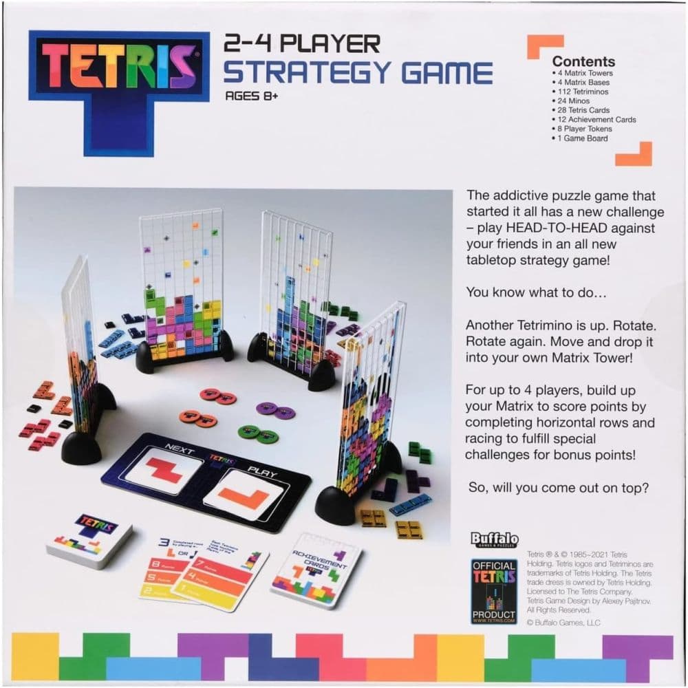 Tetris Board Game First Alternate Image