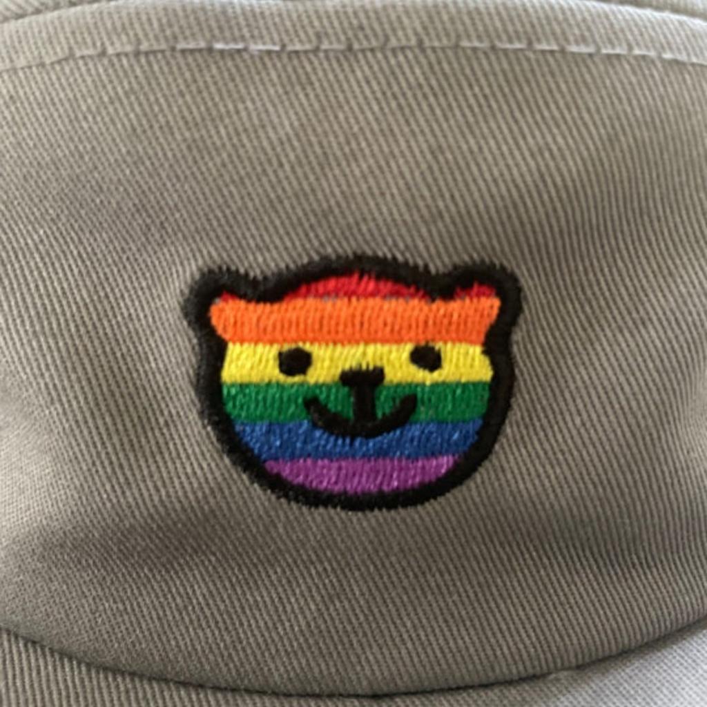 Tiny Headed Pride Camper Hat Second Alternate Image