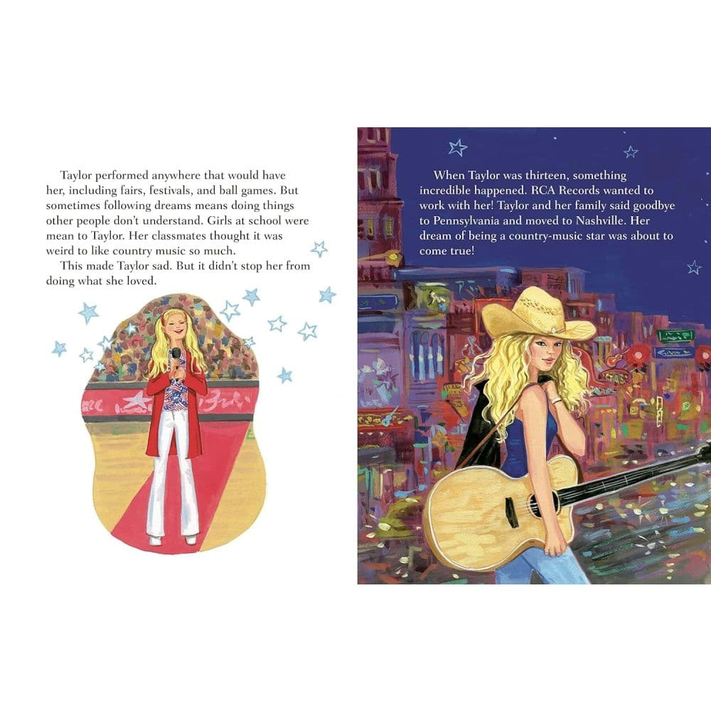 Taylor Swift A Little Golden Book Biography First Alternate Image