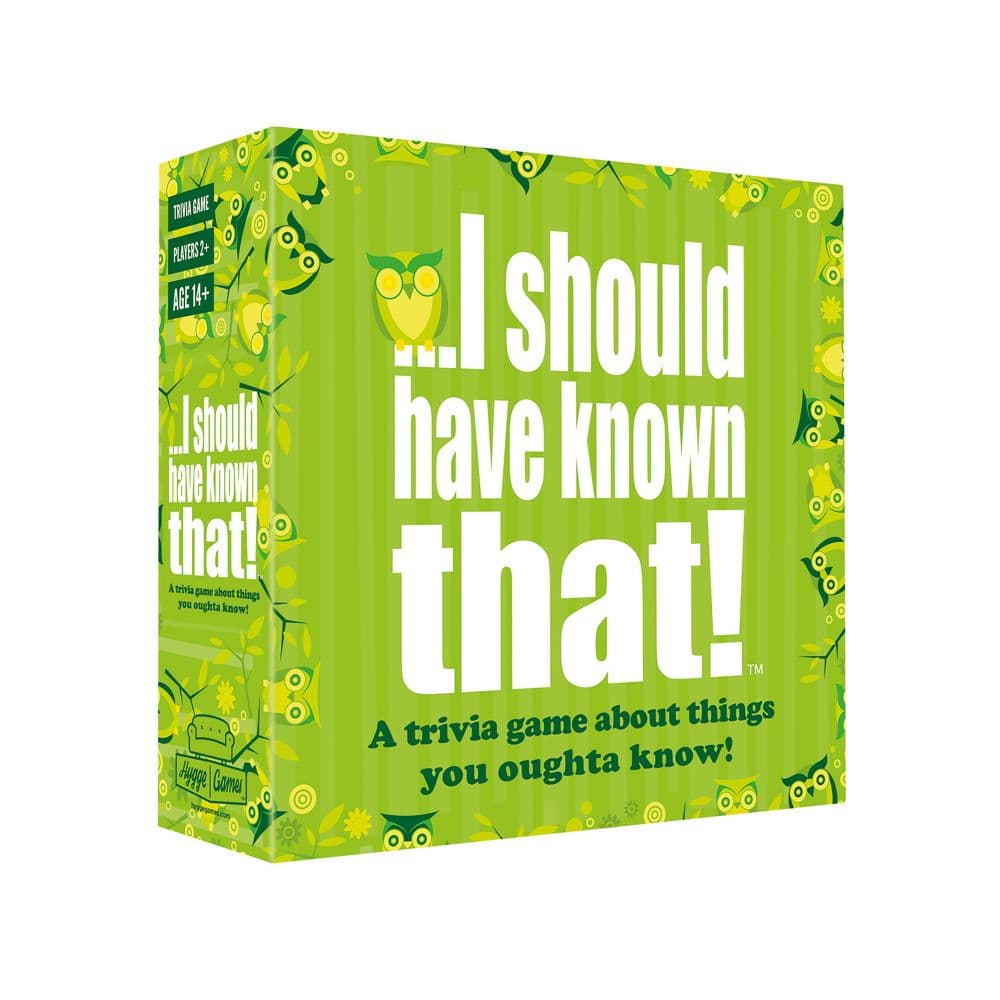 I Should Have Known That Trivia Game