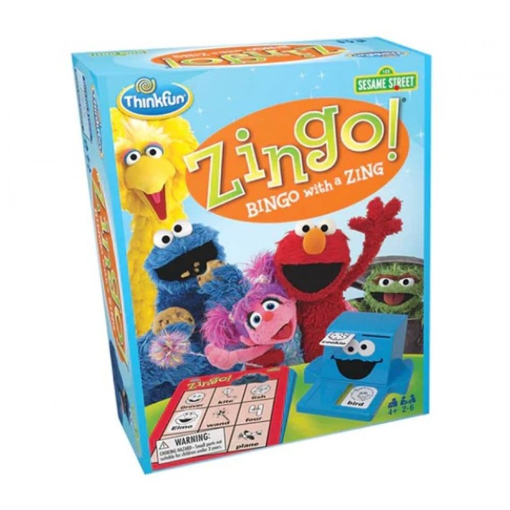 image Zingo Sesame Street Bingo Main Image