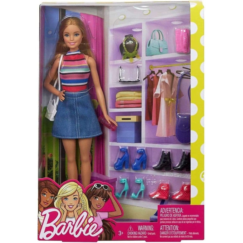 Barbie Doll with 11 Accessories Main Product Image