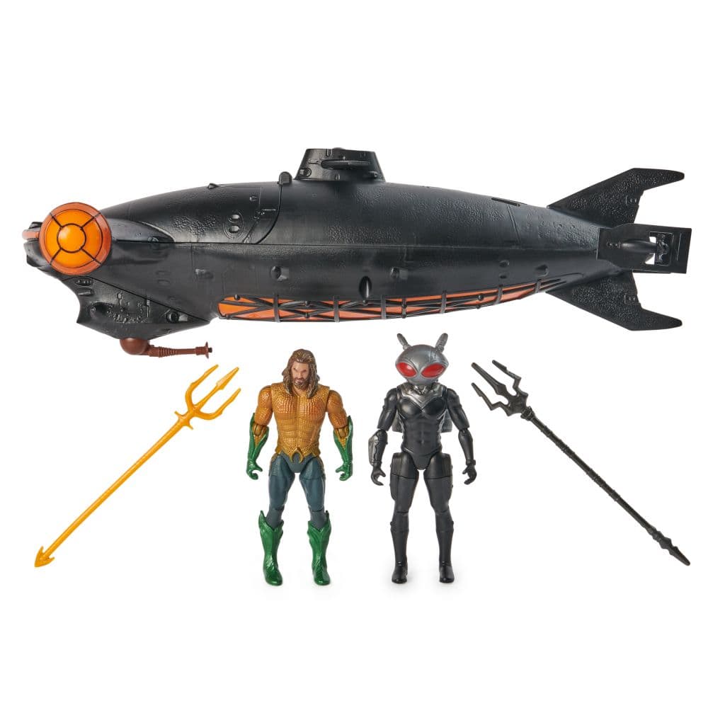 image DC Comics Aquaman V Black Manta Figure Set Main Image