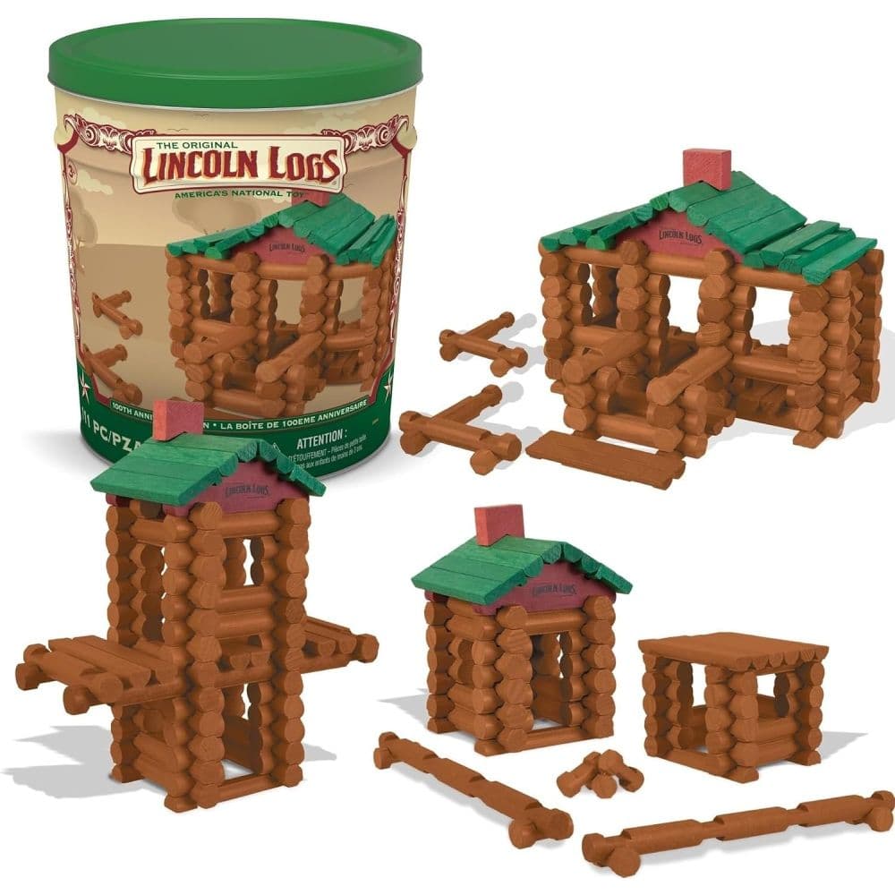 Lincoln Logs 100th Anniversary Tin First Alternate Image