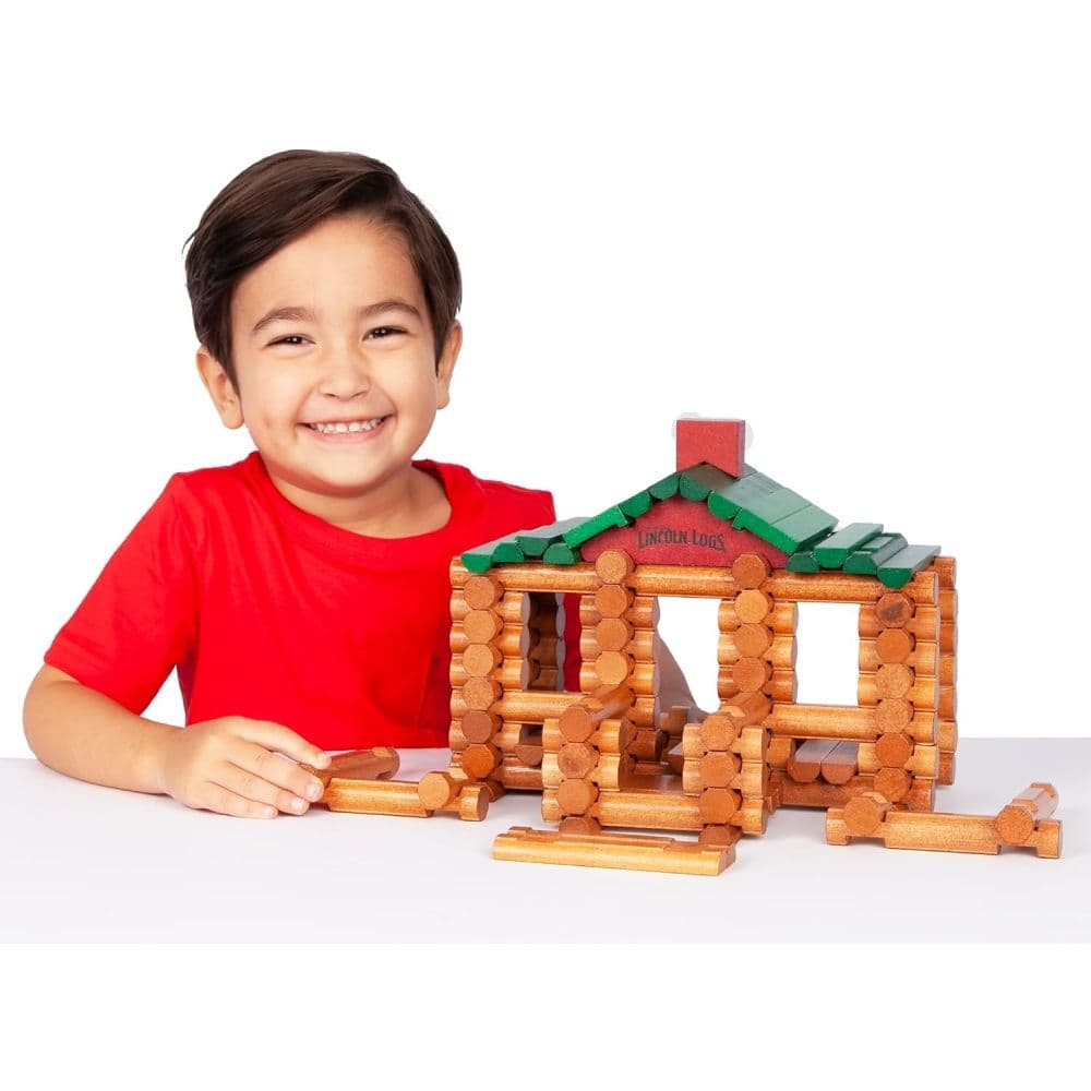 Lincoln Logs 100th Anniversary Tin Sixth Alternate Image