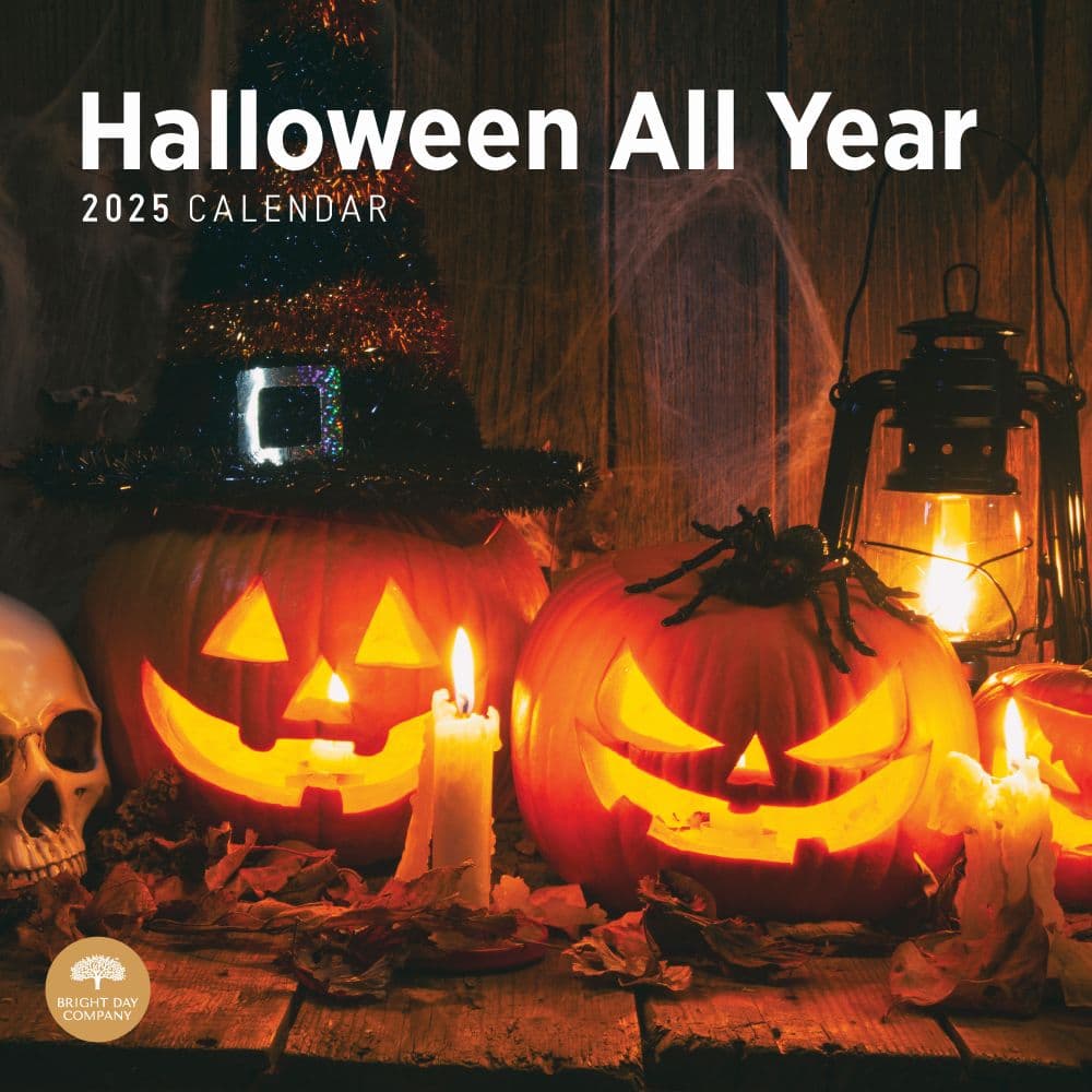 Image of Halloween All Year 2025 Wall Calendar