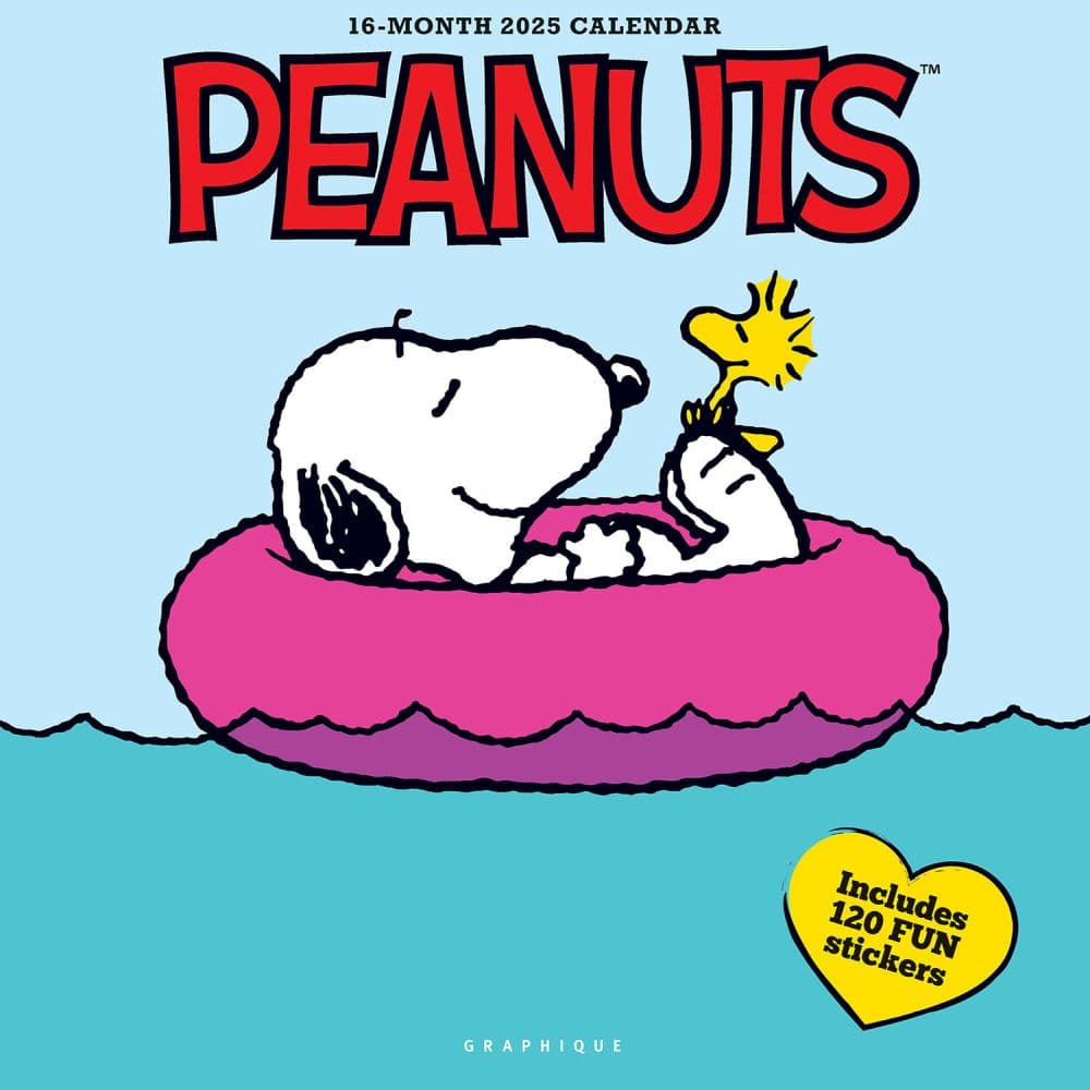 Image of Peanuts Happiness Is 2025 Wall Calendar