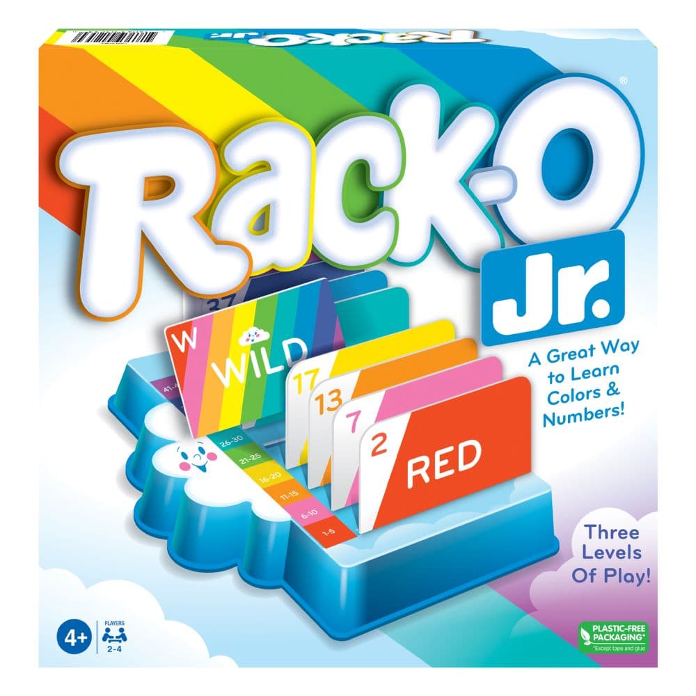 Racko Jr Colors and Numbers Card Game - Calendars.com