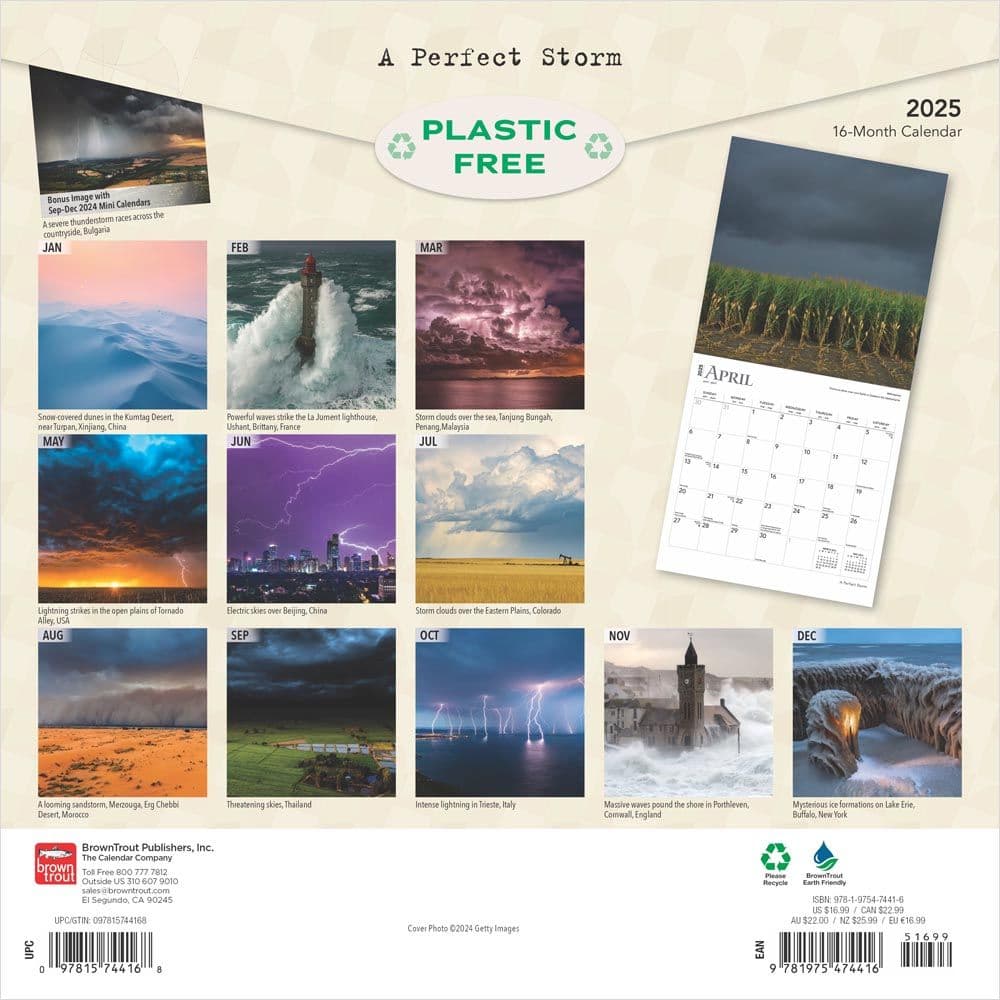 Perfect Storm 2025 Wall Calendar First Alternate Image width=&quot;1000&quot; height=&quot;1000&quot;