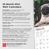 image Pug Puppies 2025 Mini Wall Calendar Fifth Alternate Image width=&quot;1000&quot; height=&quot;1000&quot;