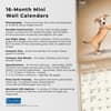 image Yoga Puppies and Kittens 2025 Mini Wall Calendar Fifth Alternate Image width=&quot;1000&quot; height=&quot;1000&quot;