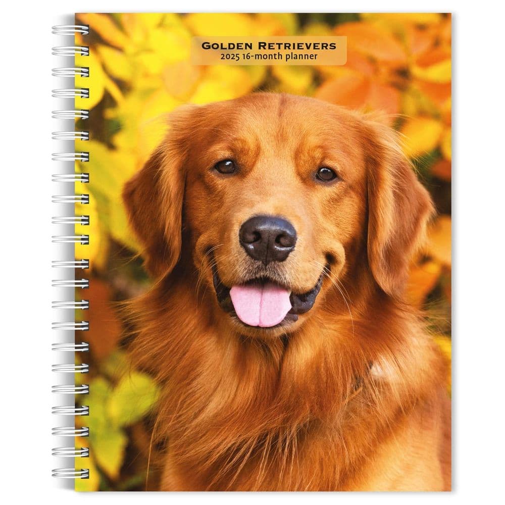 Image of Golden Retrievers 2025 Engagement Planner