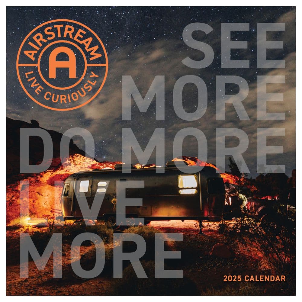 Image of Airstream Live Riveted 2025 Wall Calendar