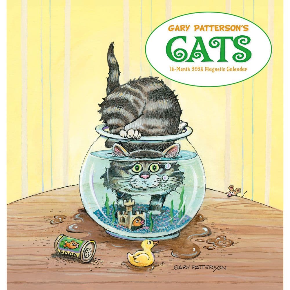 Image of Patterson Cats Magnetic 2025 Wall Calendar