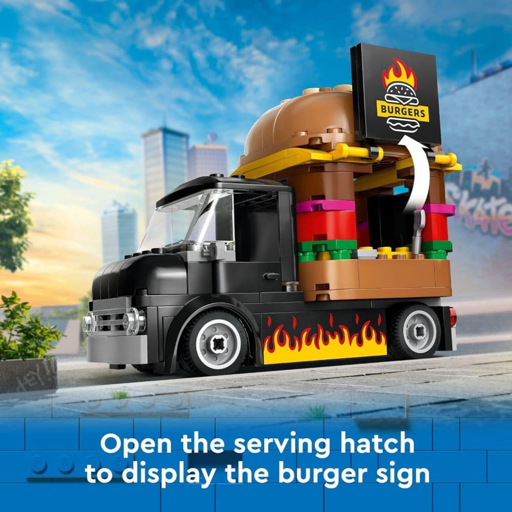 LEGO City Burger Truck Third Alternate Image