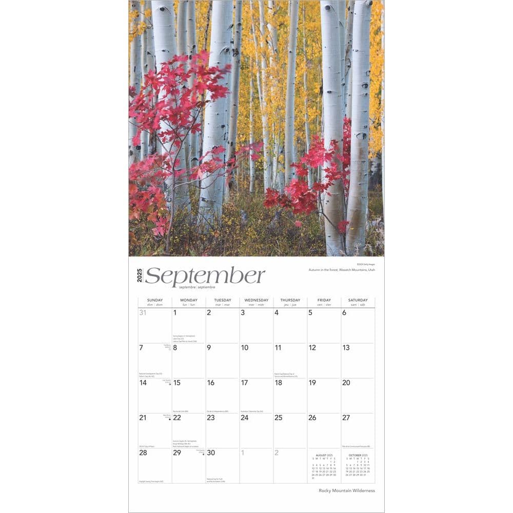 Rocky Mountain Wilderness 2025 Wall Calendar Third Alternate Image width=&quot;1000&quot; height=&quot;1000&quot;