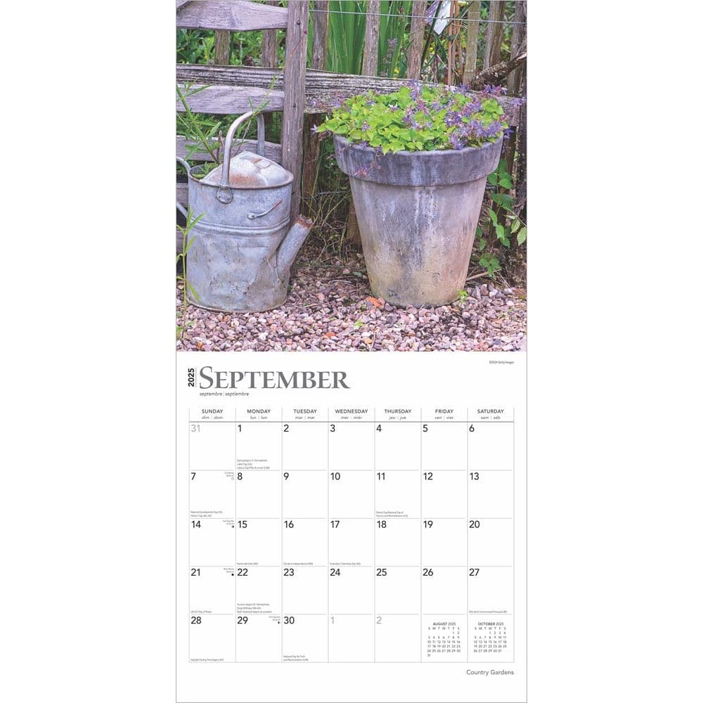 Country Gardens 2025 Wall Calendar Third Alternate Image width=&quot;1000&quot; height=&quot;1000&quot;