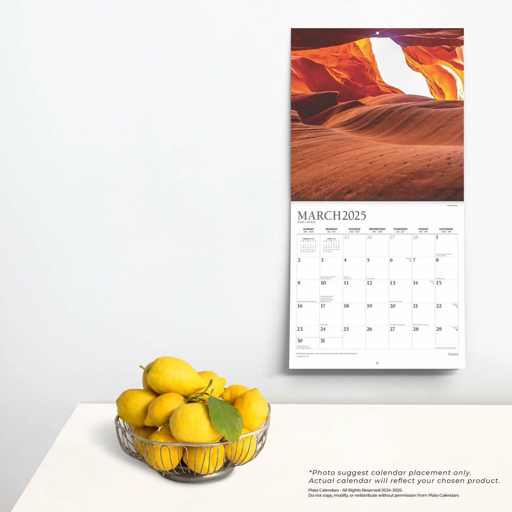 Psalms Plato 2025 Wall Calendar Fourth Alternate Image width=&quot;1000&quot; height=&quot;1000&quot;