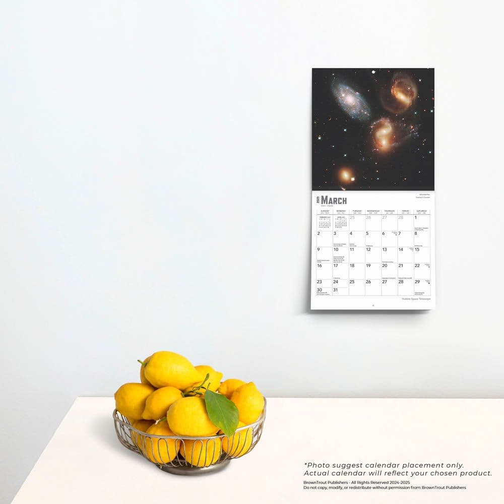 Hubble Space Telescope 2025 Mini Wall Calendar Fourth Alternate Image width=&quot;1000&quot; height=&quot;1000&quot;