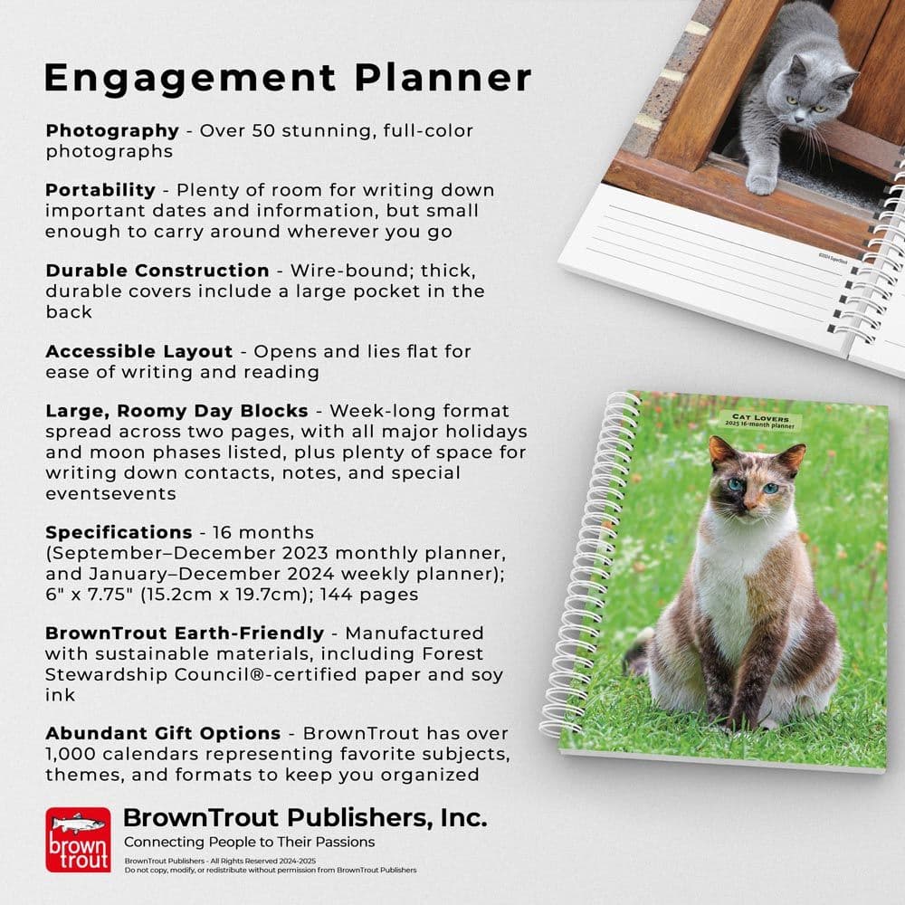 Cat Lovers 2025 Planner Fifth Alternate Image width=&quot;1000&quot; height=&quot;1000&quot;