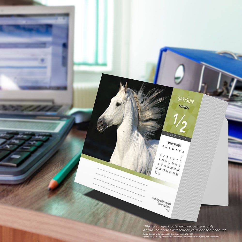 Horse Lovers 2025 Desk Calendar Eighth Alternate Image width=&quot;1000&quot; height=&quot;1000&quot;