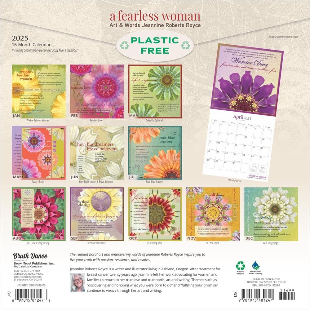 Fearless Woman 2025 Wall Calendar First Alternate Image width=&quot;1000&quot; height=&quot;1000&quot;