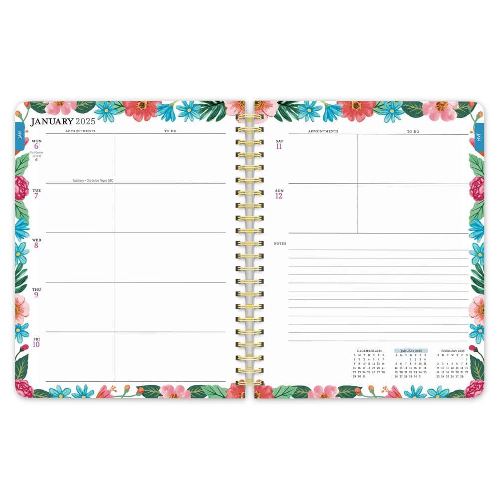 Planner | 2022 Planner | Custom Start Month 2024 | Weekly Planner | Hourly Planner | Custom Planner | Personal Planner | Faux Foil Family Photo