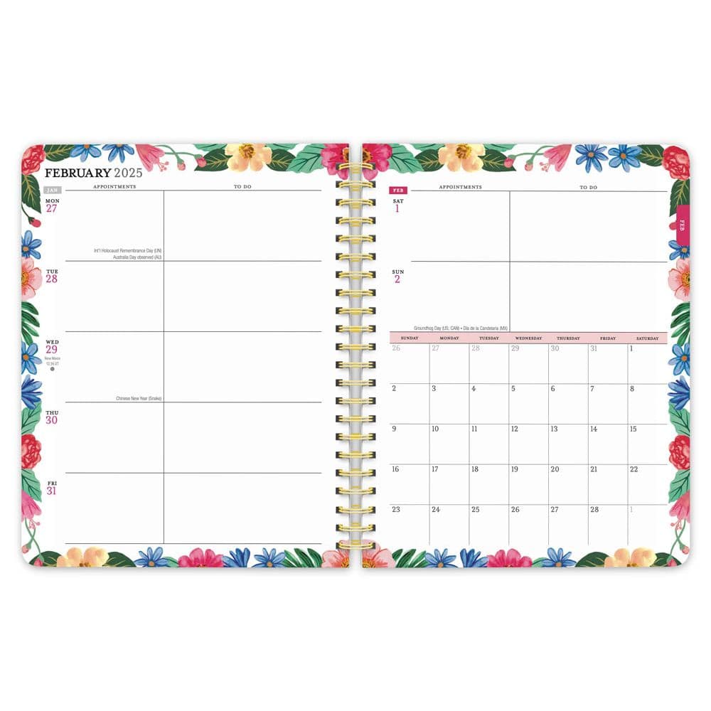 Bonnie Marcus Foil Desk 2025 Planner Third Alternate Image width=&quot;1000&quot; height=&quot;1000&quot;