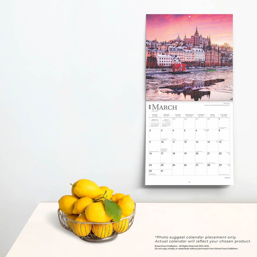 Sweden 2025 Wall Calendar Fourth Alternate Image width=&quot;1000&quot; height=&quot;1000&quot;