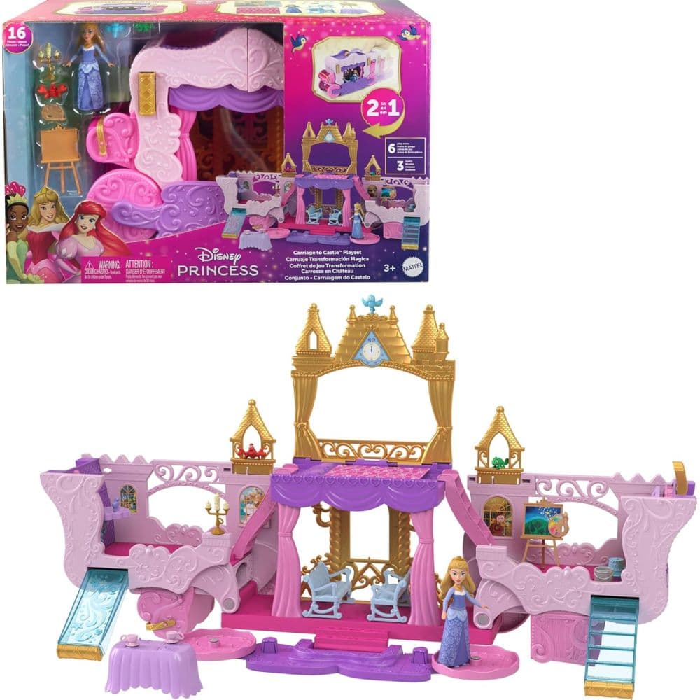 image Disney Princess Carriage Castle Playset Main Image