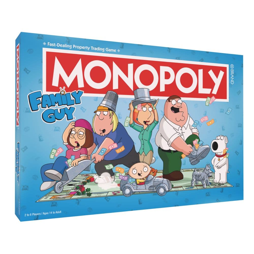 Monopoly Family Guy Board Game Main Image