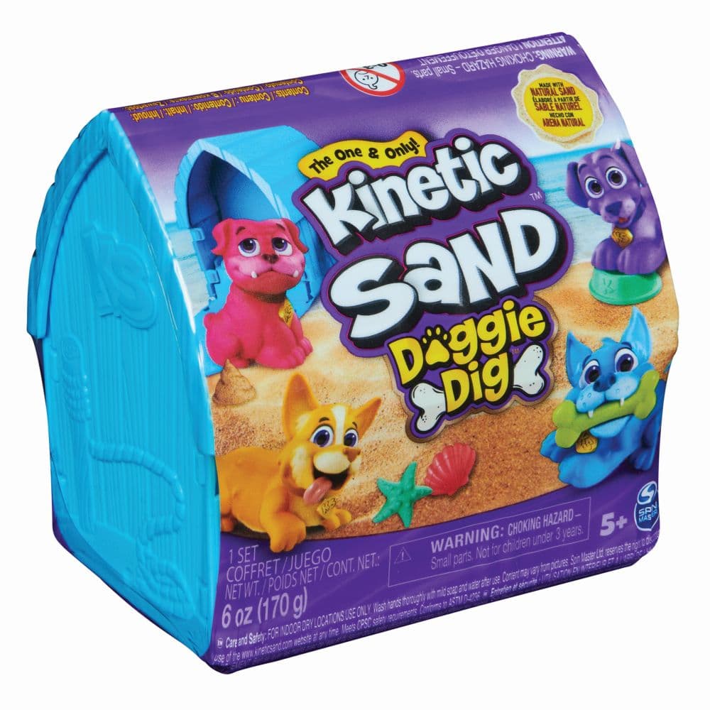Kinetic Sand Doggie Dig Mini Playset Main Product Image