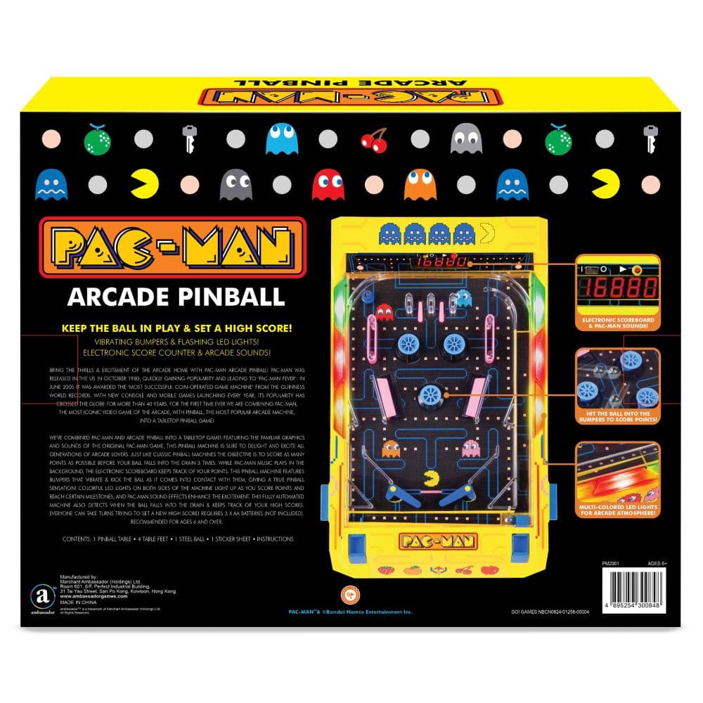 Pac-Man Arcade Pinball First Alternate Image